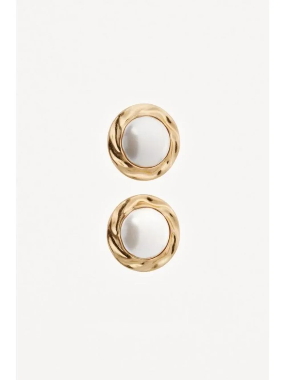 ZARA WILLY CHAVARRIA X ZARA MAXI PEARL EARRINGS - Picture 3 of 4